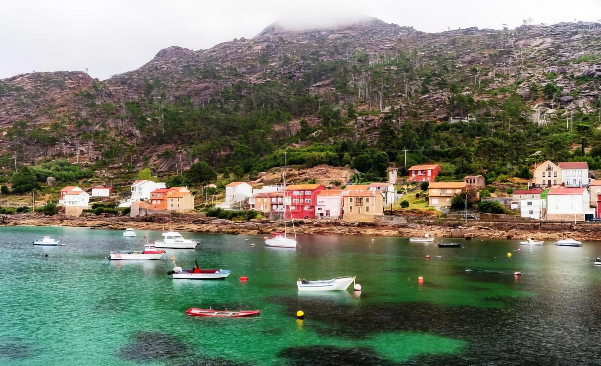 Acogedor Atico A Pie De Mar Y Montana. Lägenhet O Pindo Exteriör bild